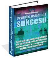 Czynniki osi�gania sukcesu
