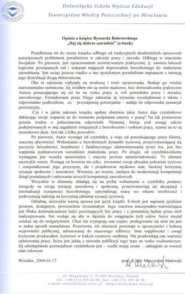 Jak znale�� prac�?